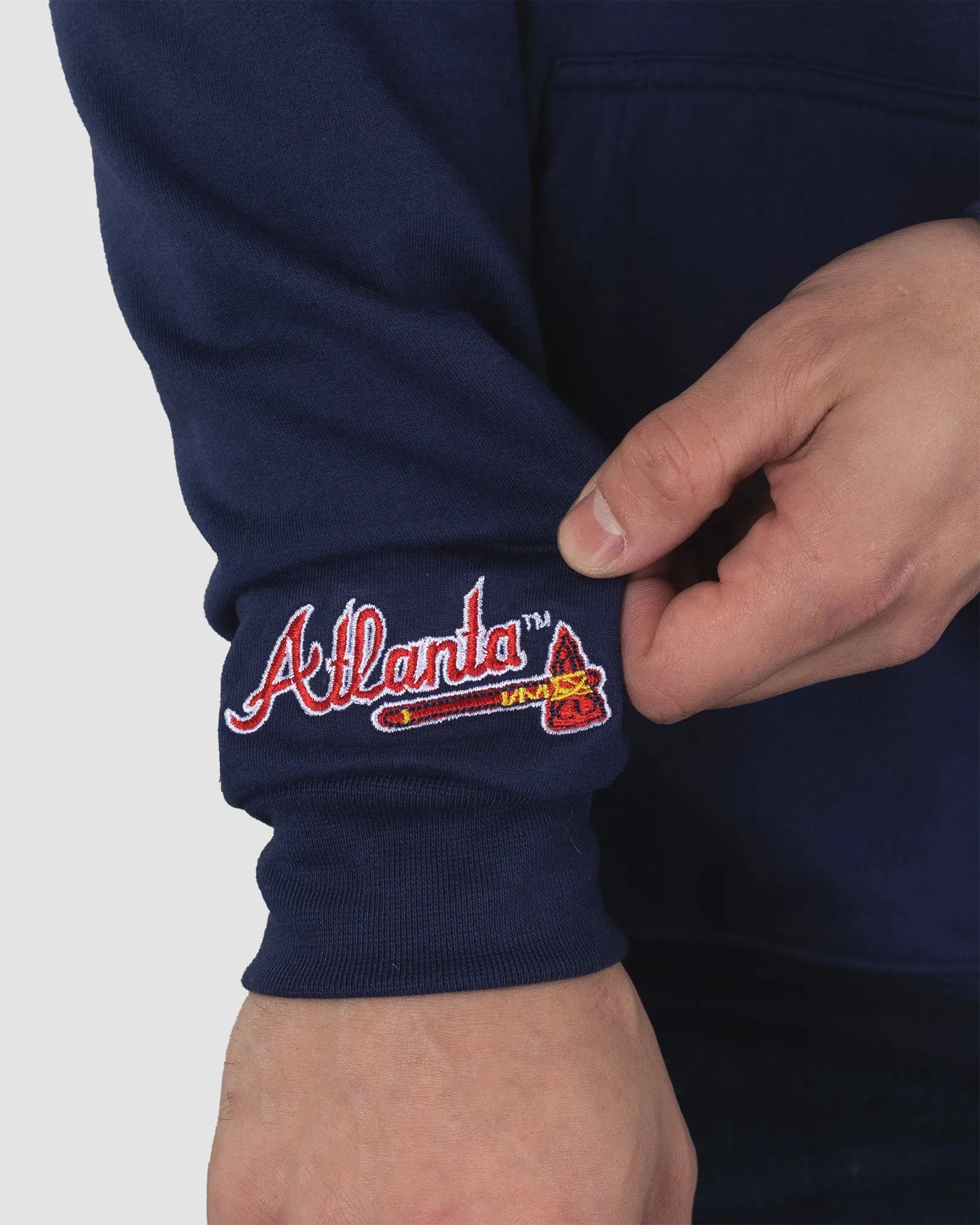 Outfield Fence Hoodie - Atlanta Braves