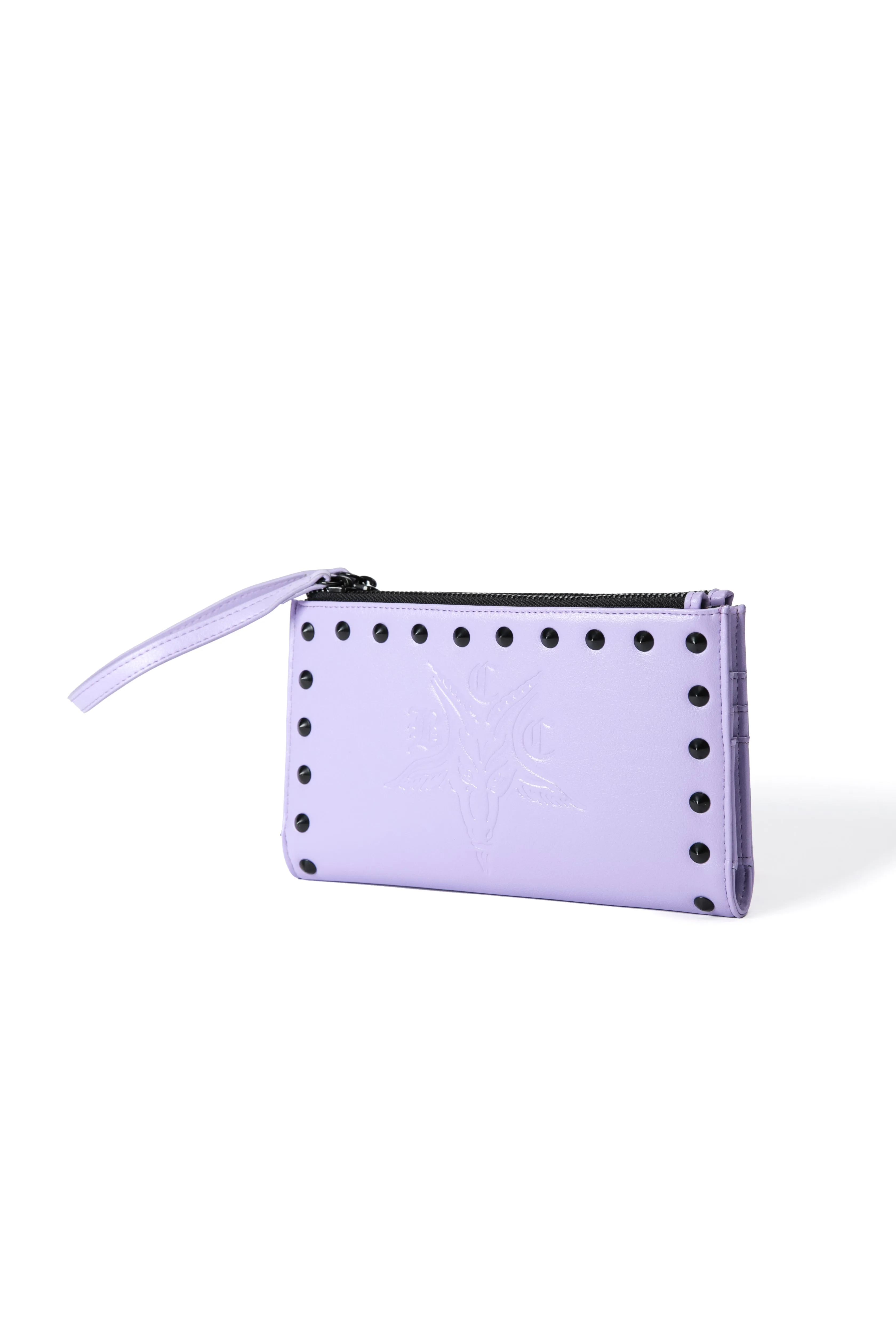 Purple BCC Goat - Wristlet Pouch