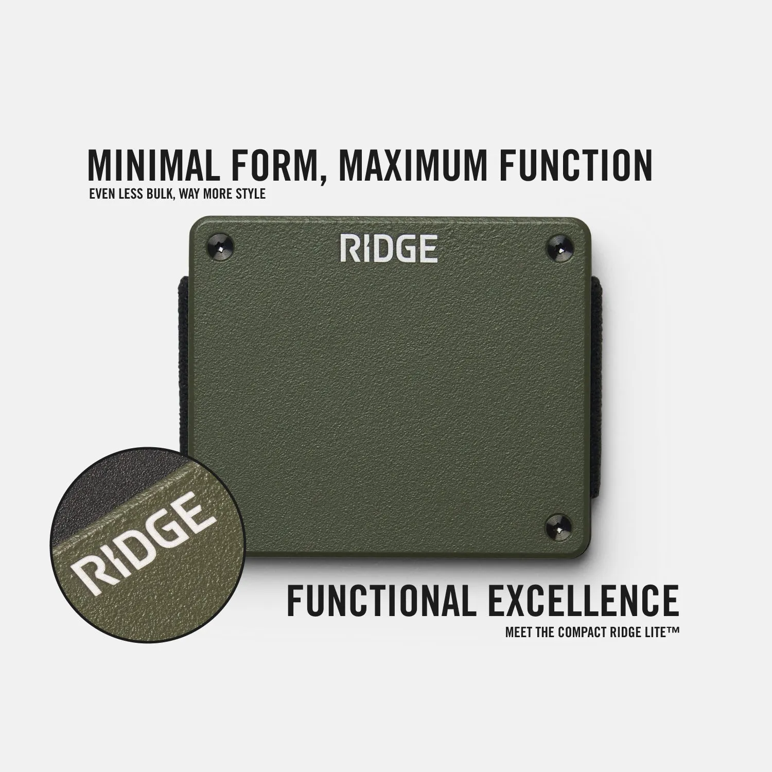 Ridge Lite - Matte Olive