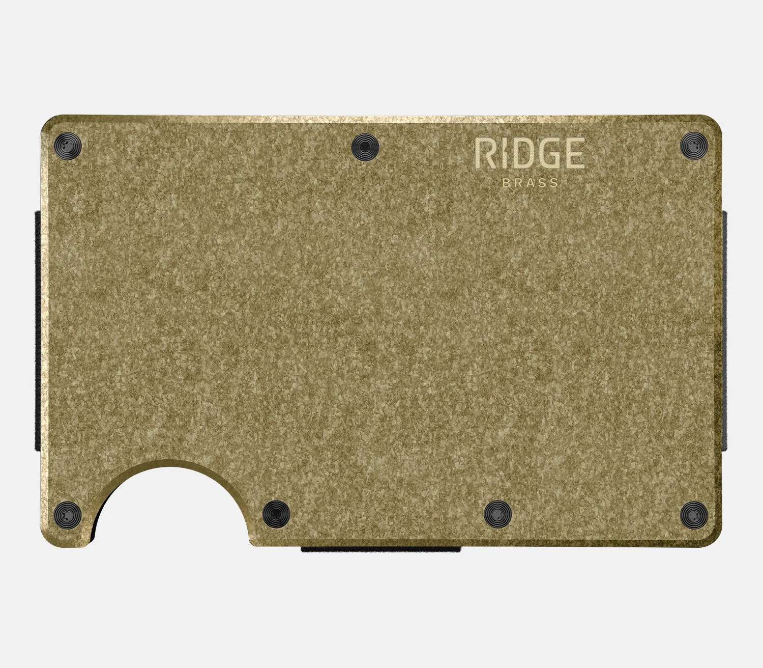 Ridge Wallet - Brass