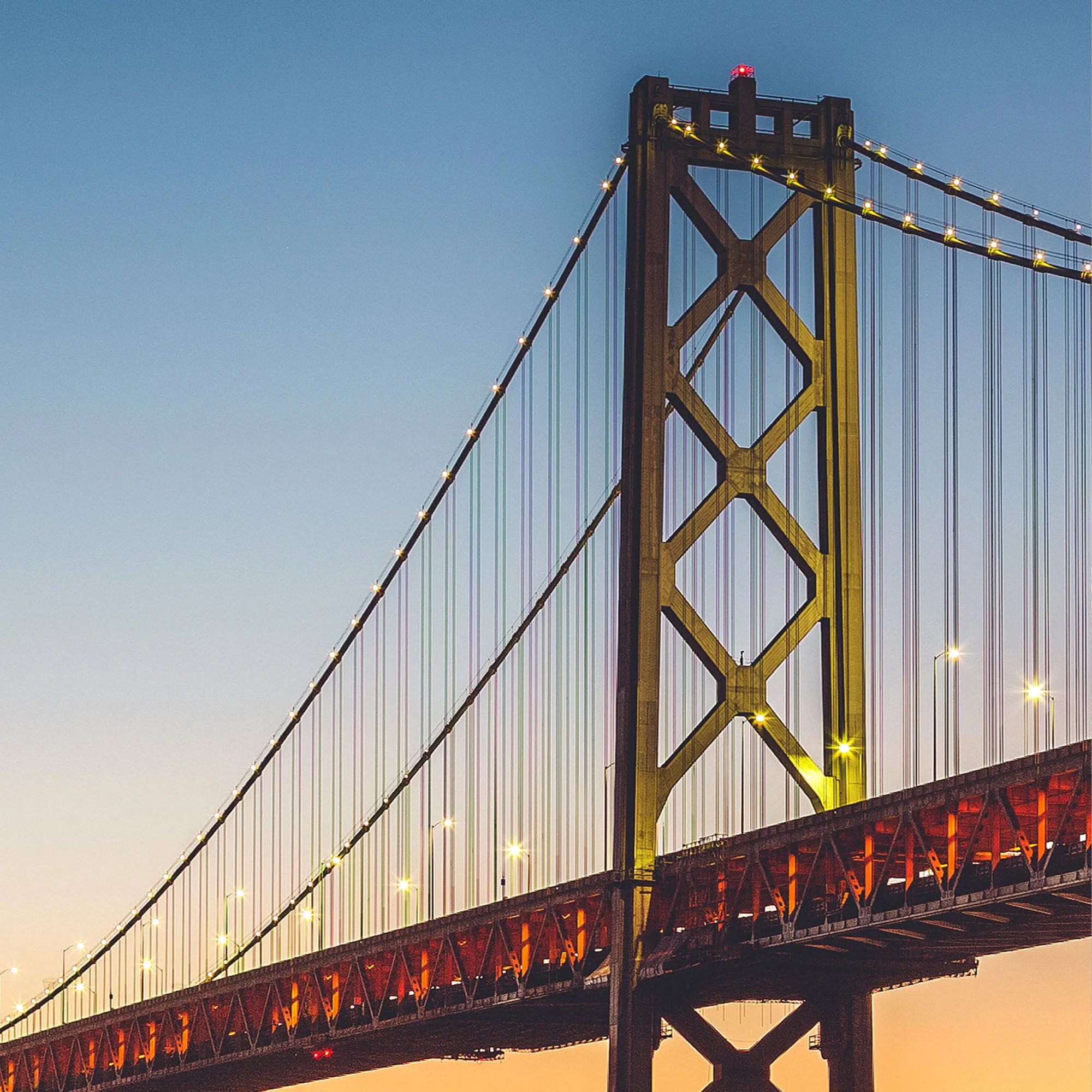 San Francisco Bay Bridge on Canvas