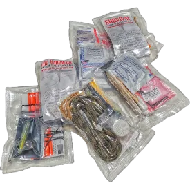 Shim Personal Survival Cards - Wallet Size Vacuum Sealed Survival Packets