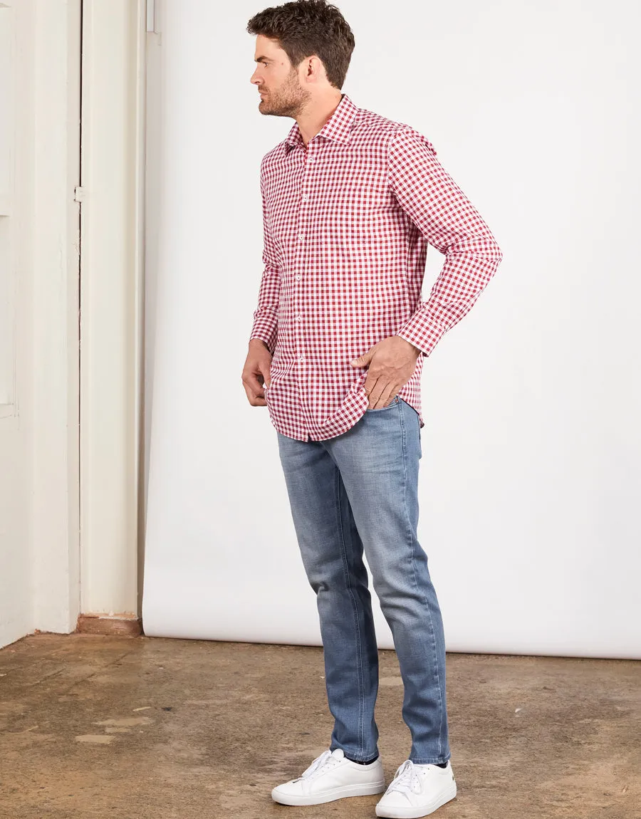 Sinatra Red Gingham Shirt