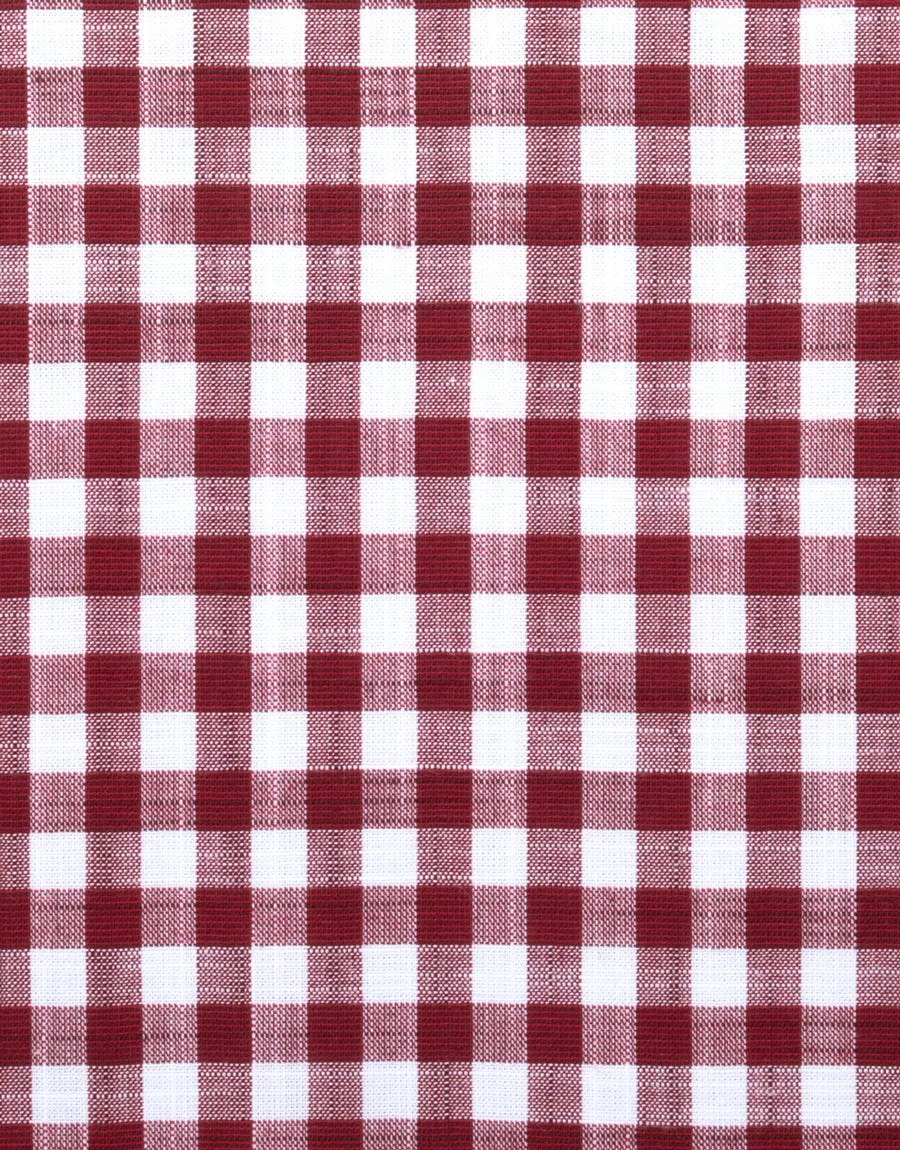 Sinatra Red Gingham Shirt