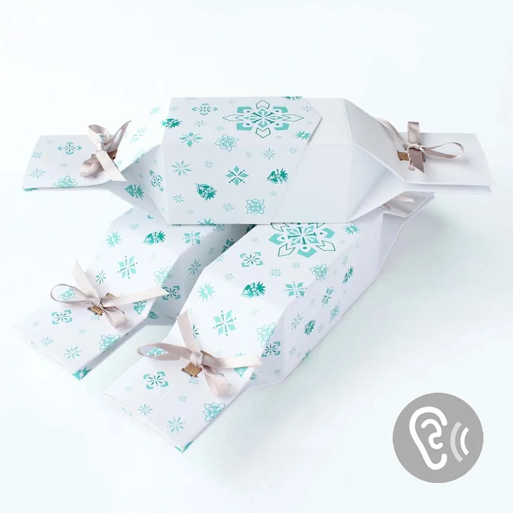 Six Reusable Christmas Crackers by Keep This Cracker