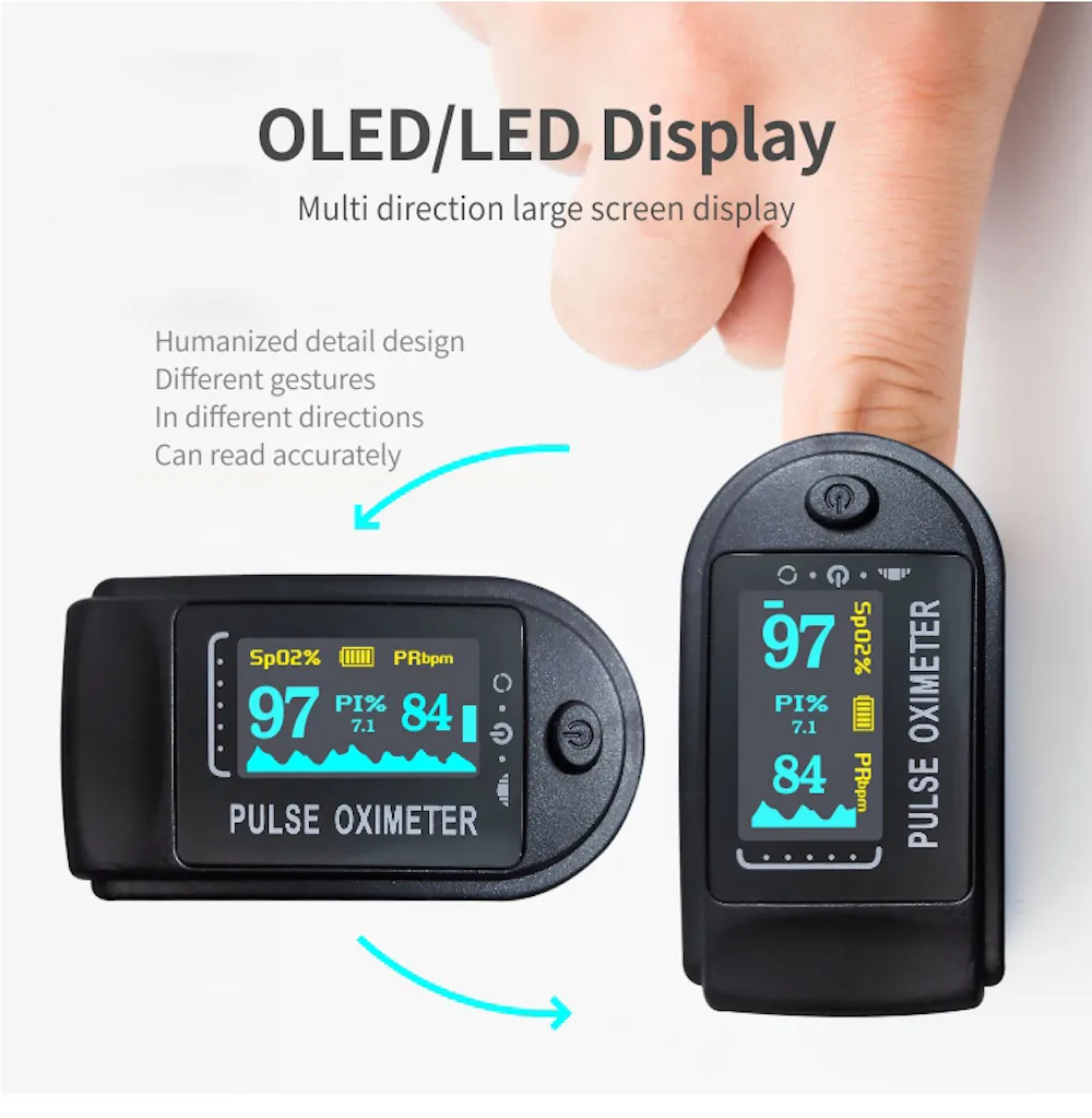 Smart Fingertip Pulse Oximeter (POM88)