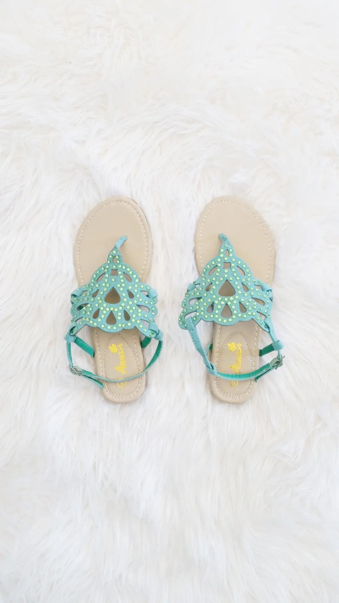 SUEDE SANDALS