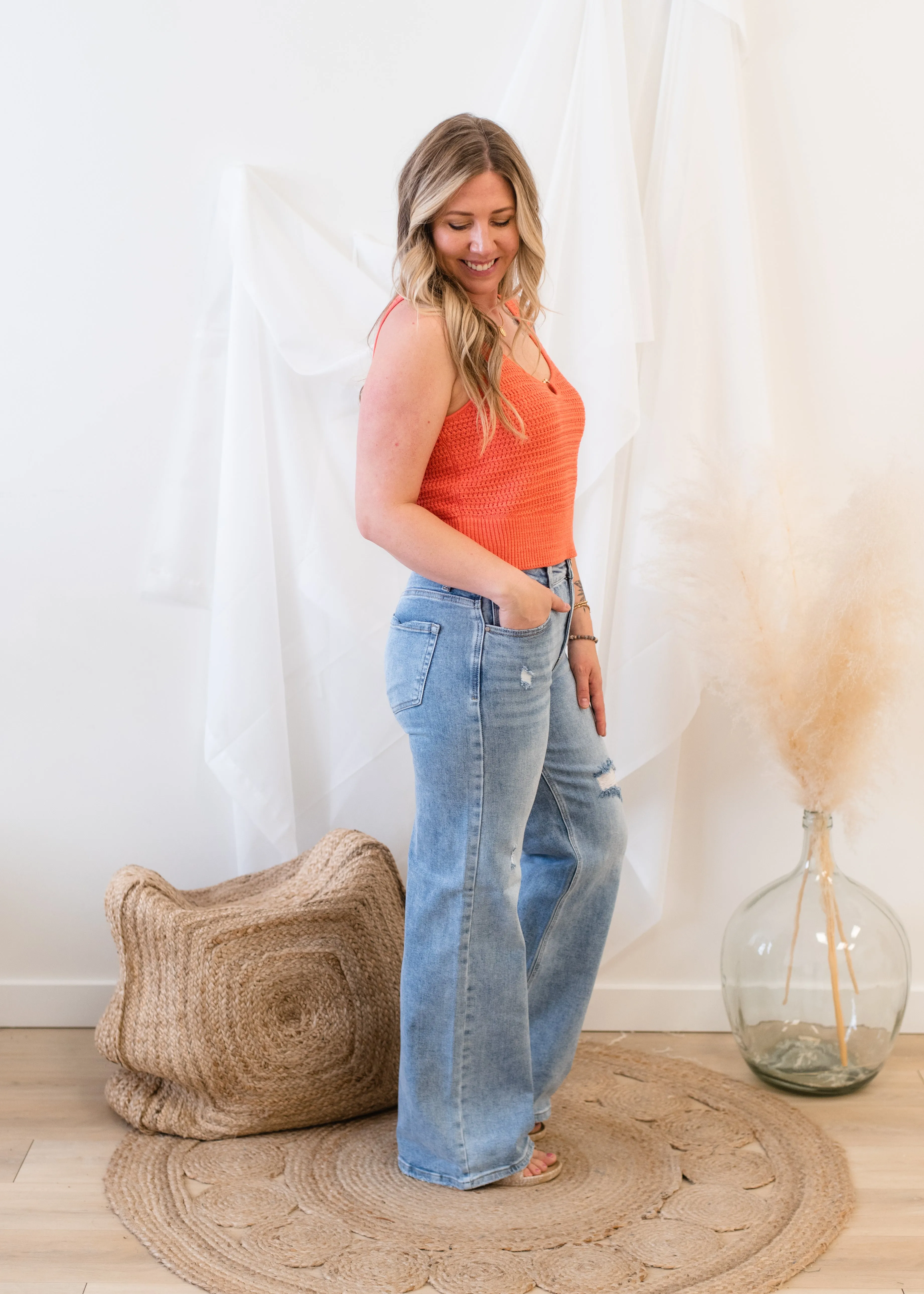 The Connor Wide Leg Jean