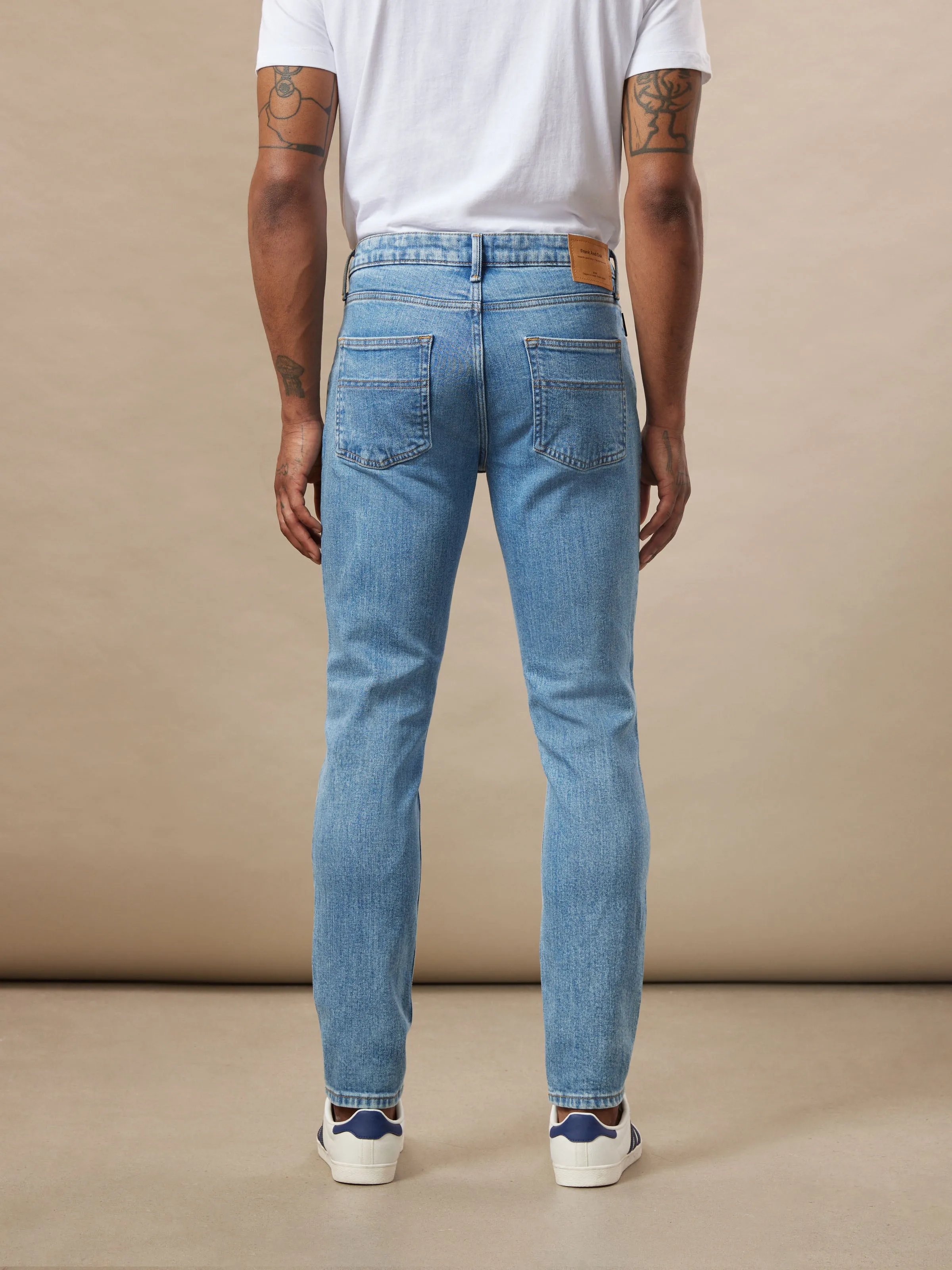 The Hugo Skinny Jean in Medium Blue