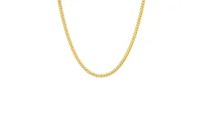 Thin Cuban Chain Necklace