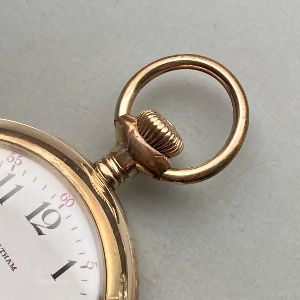 Waltham Pocket Watch Antique Manual 53 Mm Vintage Pocket Watch Open Face